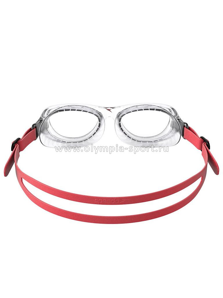 Очки для плавания детские SPEEDO Futura Classic Jr, прозрачные линзы, прозрачная оправа