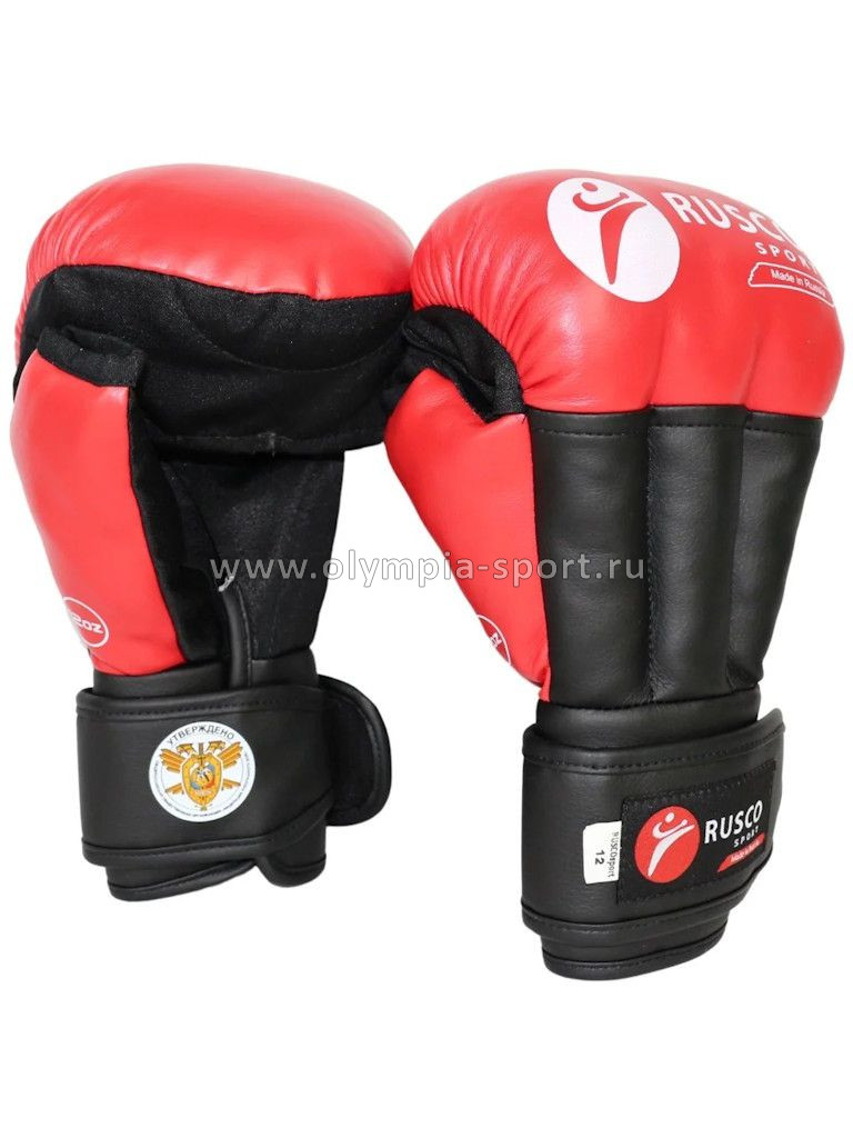 Перчатки для Рукопашного боя Rusco Sport красные